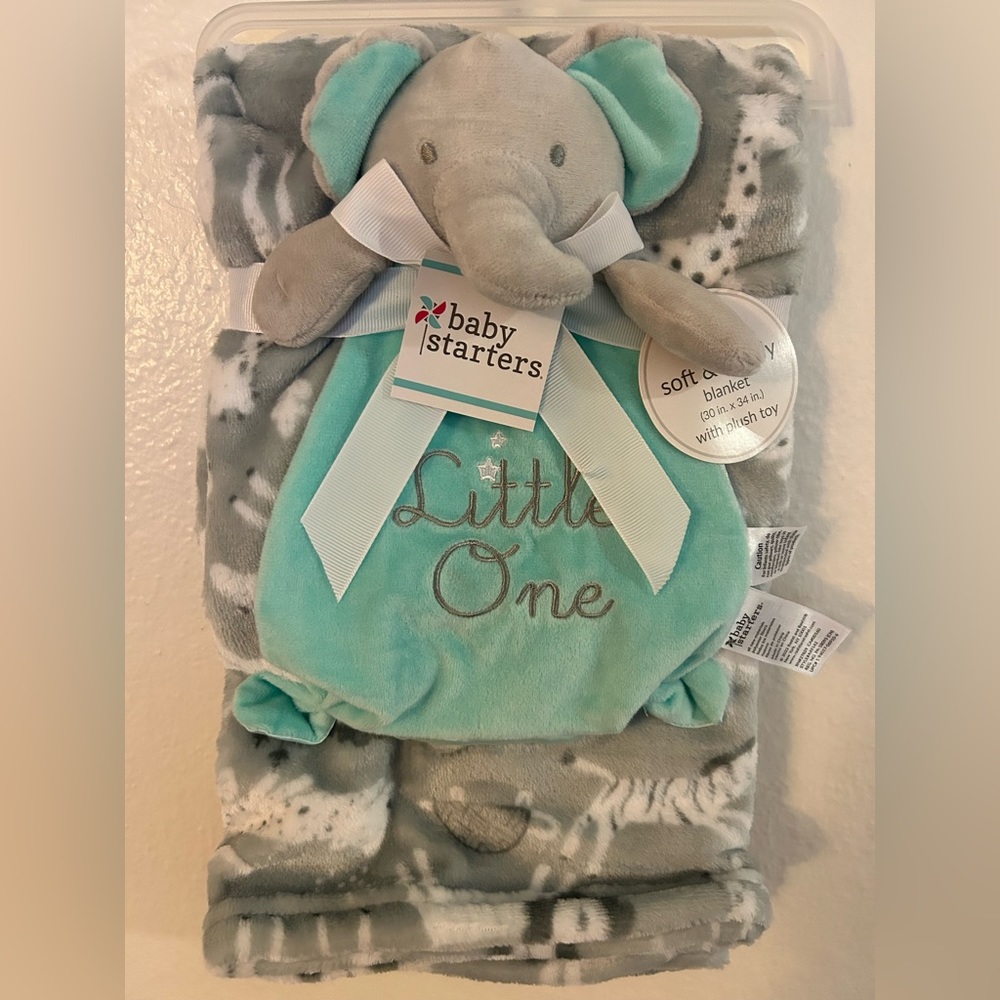 Baby Starters Blanket with Plush Toy